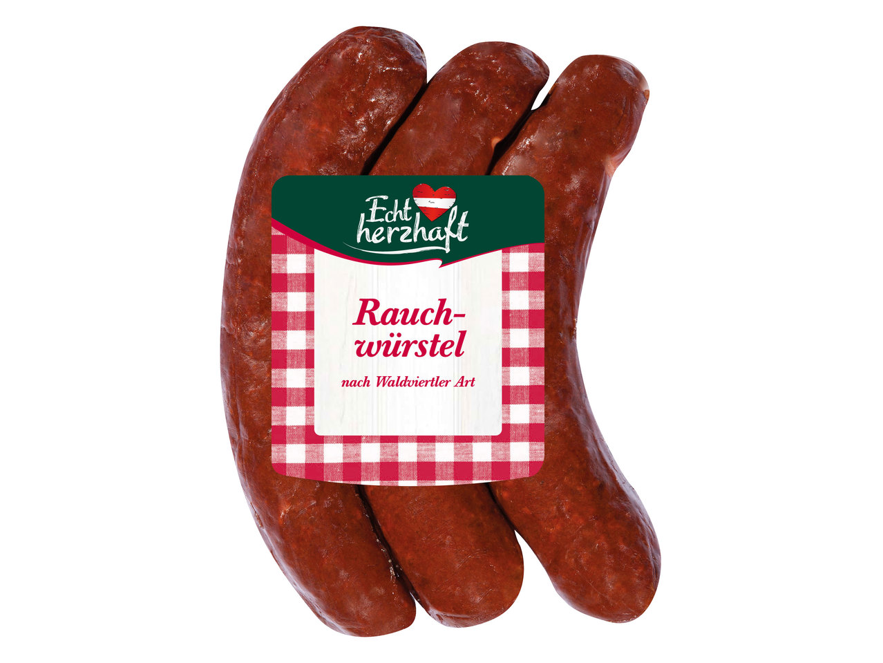 ECHT HERZHAFT Rauchwürstel