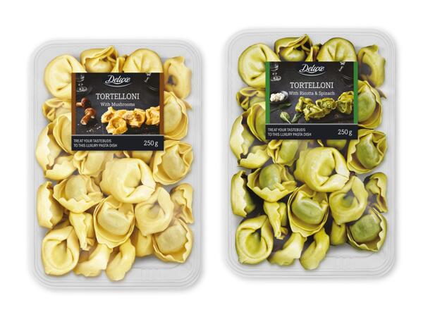 DELUXE Frisk pasta med fyld