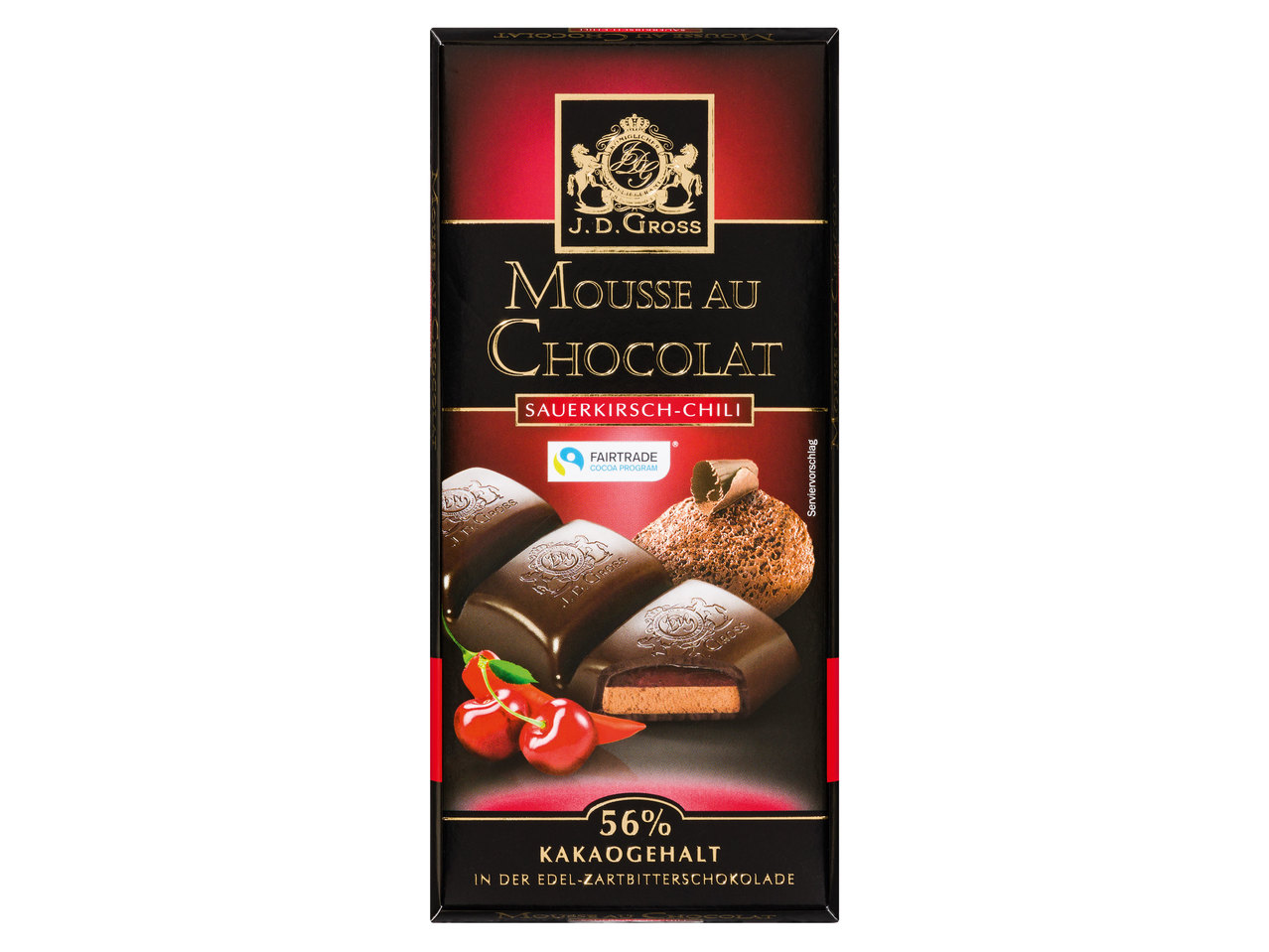 J.D. GROSS Schokolade mit Mousse