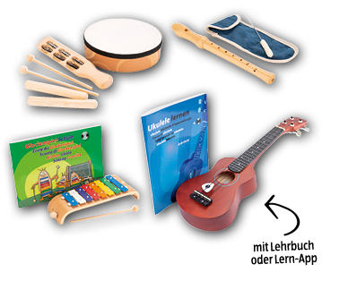 Musikinstrumente-Set