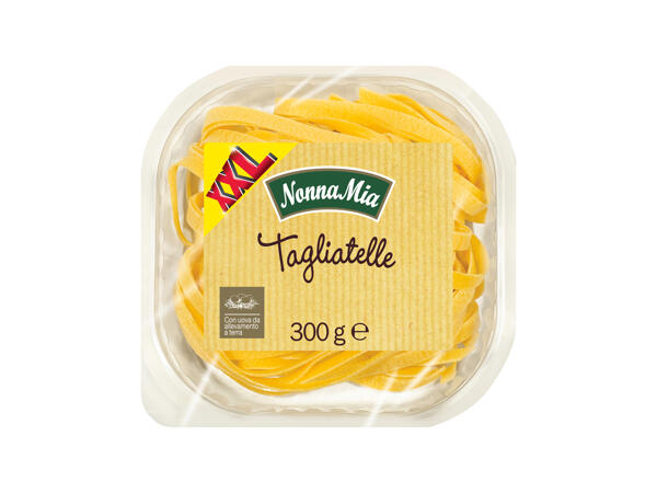 Bigoli or Tagliatelle Fresh Egg Pasta