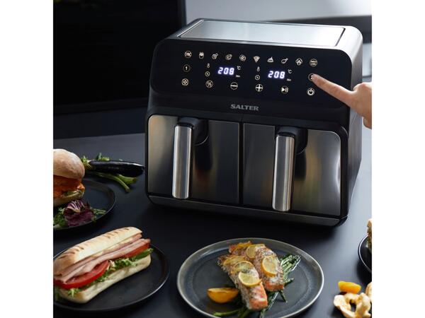 Salter 1700W Dual Air Fryer