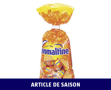 OVOMALTINE 
 ŒUFS DE PÂQUES OVOMALTINE