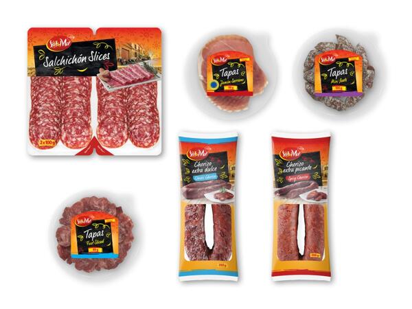 SOL&MAR Salchichón, chorizo sarta eller serrano
