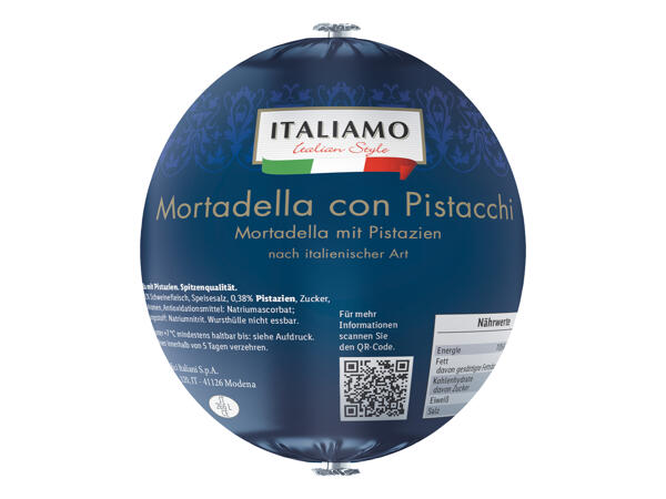 Mortadella con Pistacchi