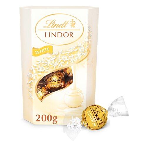 LINDT Lindor Kugeln, Weiss
