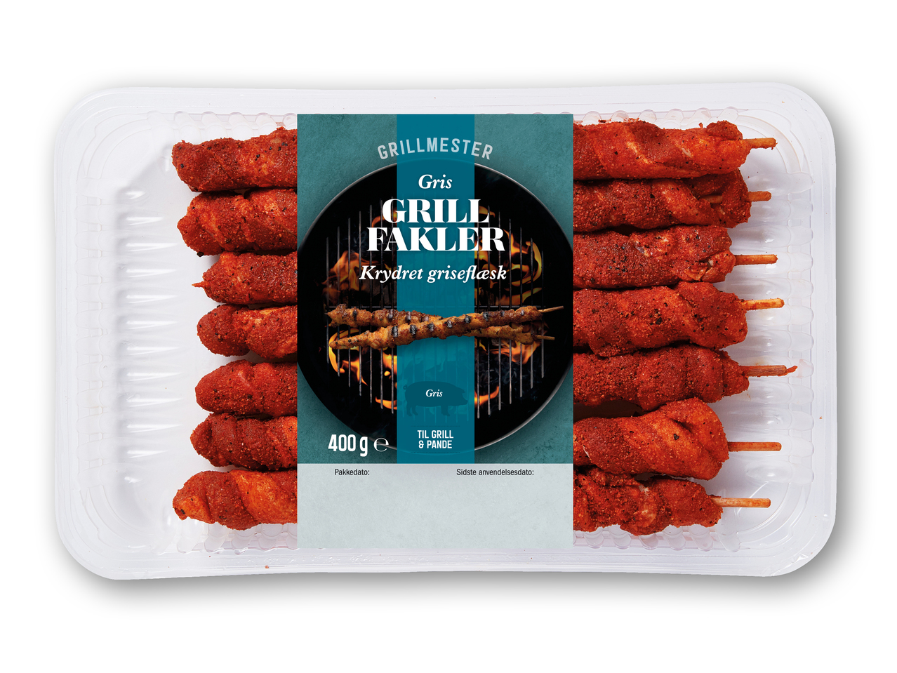 GRILLMESTER Krydrede grillfakler