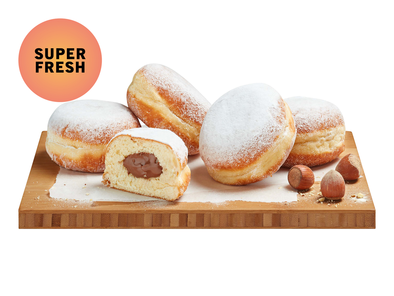 Boule de Berlin au nougat