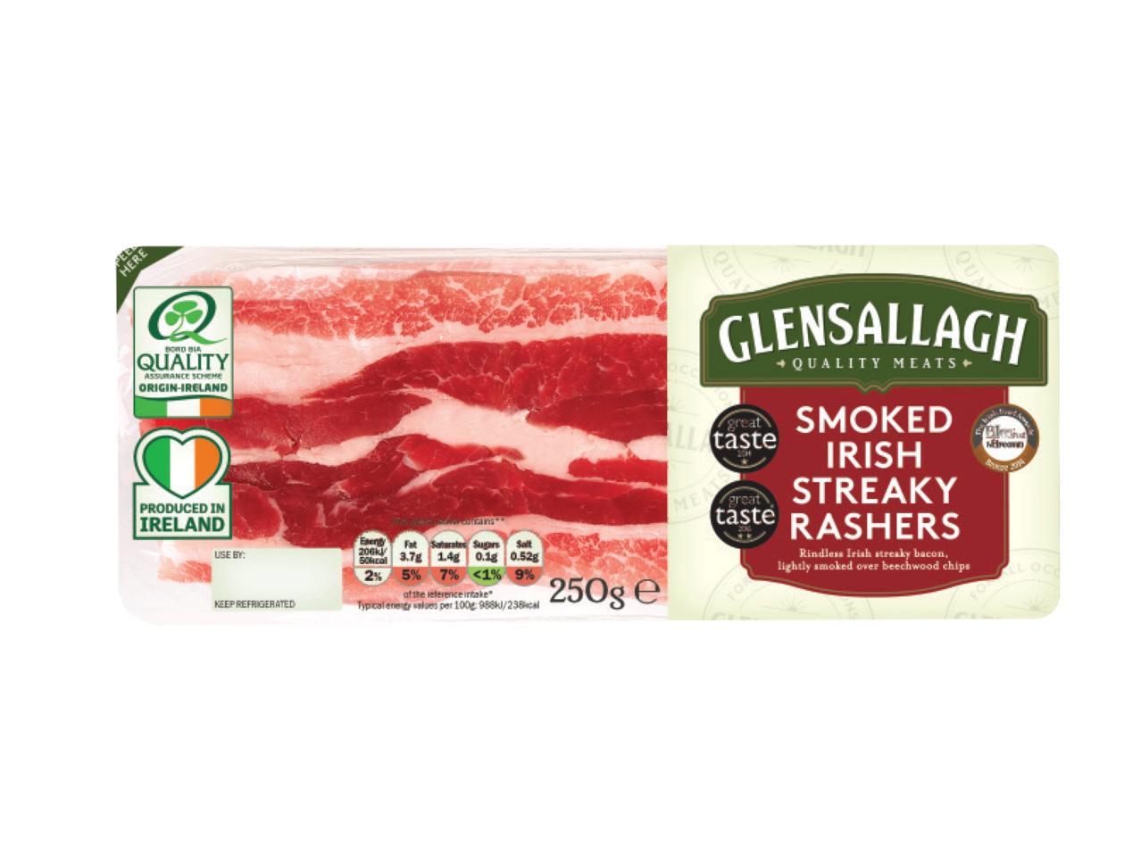 GLENSALLAGH(R) Smoked Irish Streaky Rashers