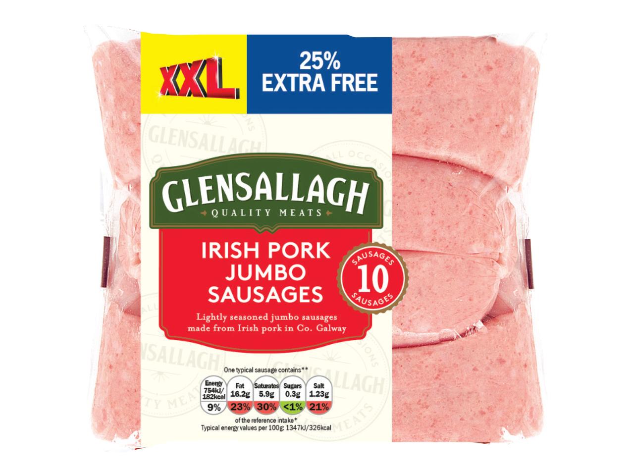 10 Jumbo Sausages XXL