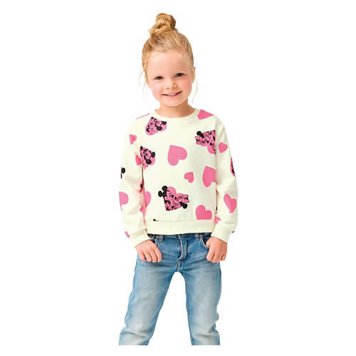Children's Valentine's Day Pullover - Minnie, XS