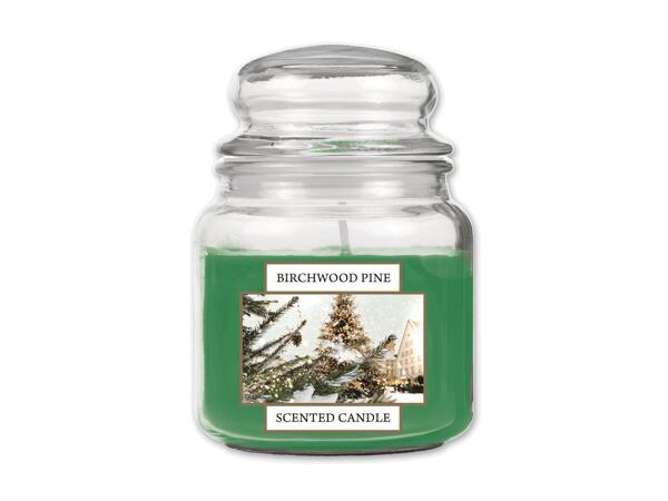 Duftkerze im Glas