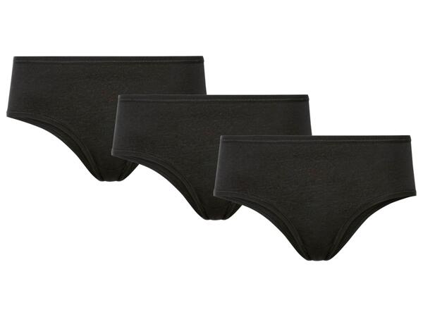 Ladies' Hipster Briefs with Organic Cotton