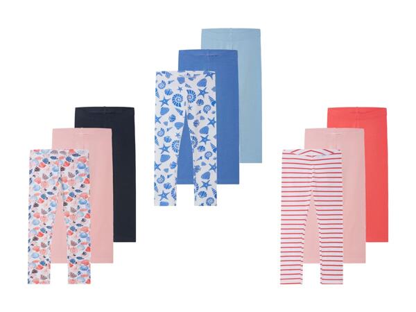 Leggings pour enfant, set de 3