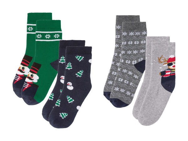 Chaussettes thermorégulatrices, 2 paires