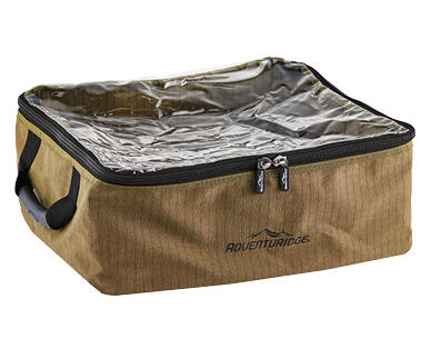 Clear Top Canvas Storage Bags