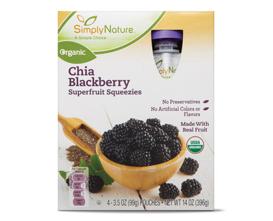 SimplyNature Superfruit Squeezies