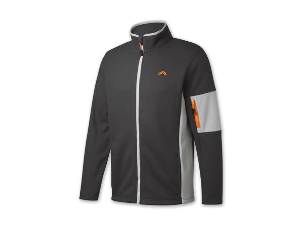 Damen/Herren Strickfleecejacke