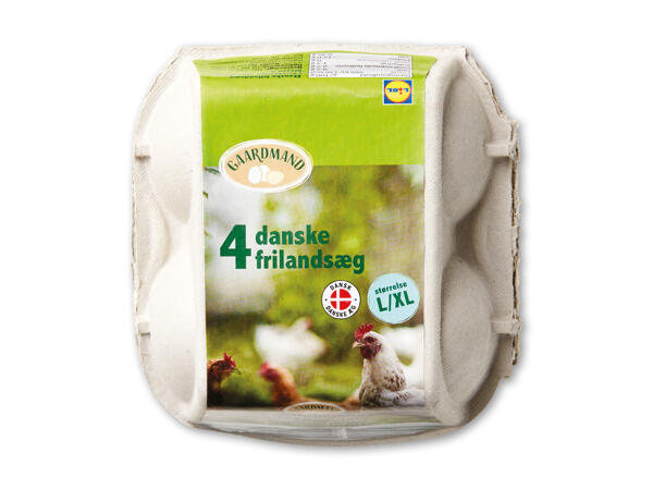 Danske frilandsæg