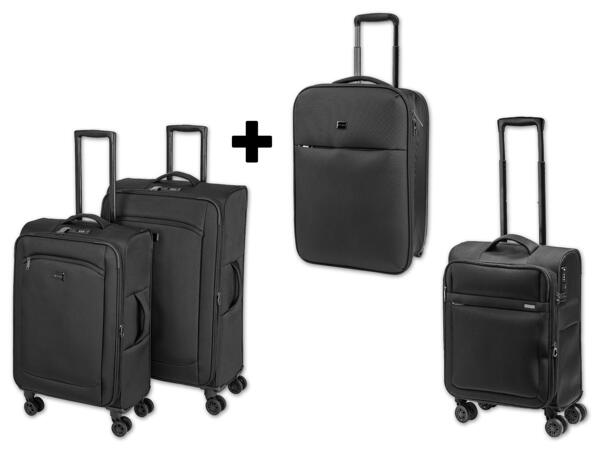 Trolley-Reisekoffer-Set + Trolley-Boardcase