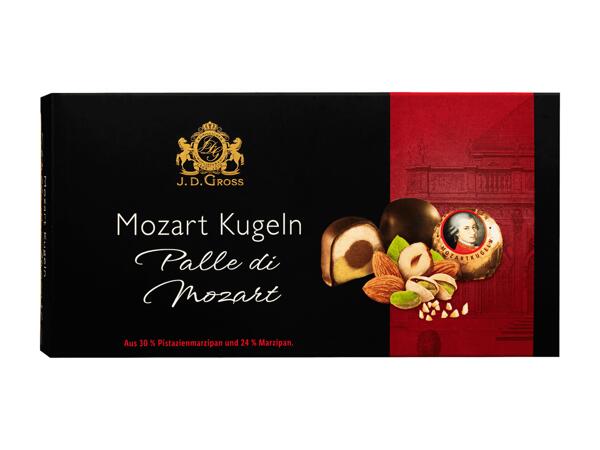 Boules de Mozart au chocolat noir