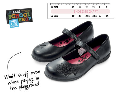 Girls' Scuff- Resistant Shoes