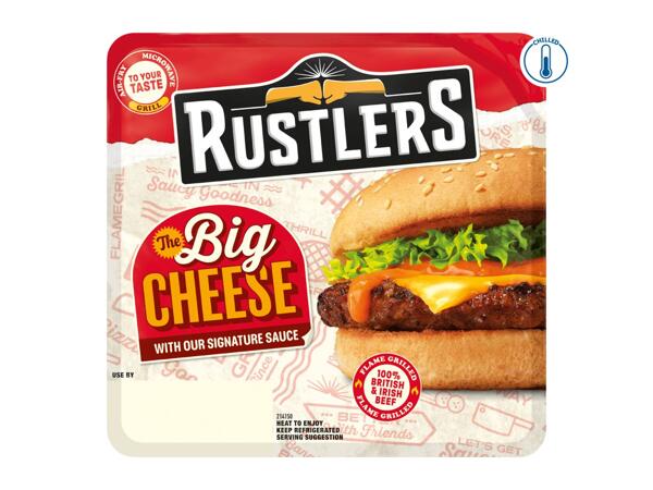 Rustlers The Big Cheese Burger