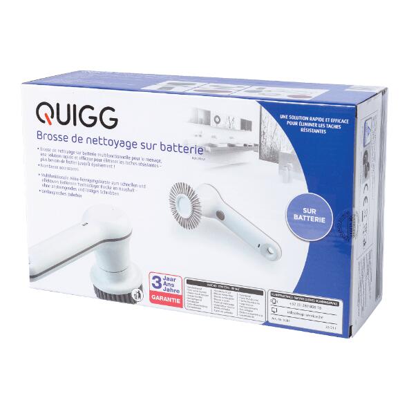 QUIGG(R) 				Elektrische reinigingsborstel