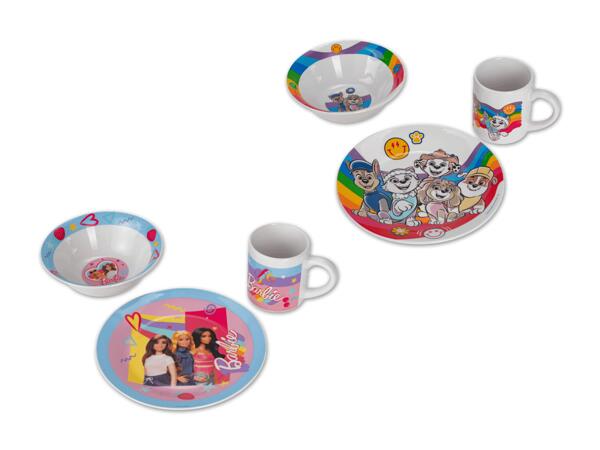Porzellan Frühstücksset, 3-teilig
