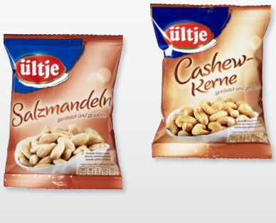 ÜLTJE Salzmandeln/Cashew-Kerne