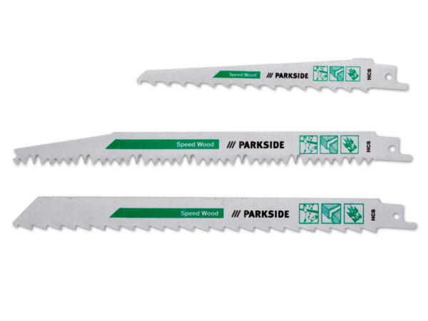 Sägeblatt-Set, 3-teilig