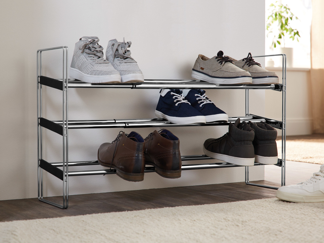 Livarno Living Extendable Shoe Rack1