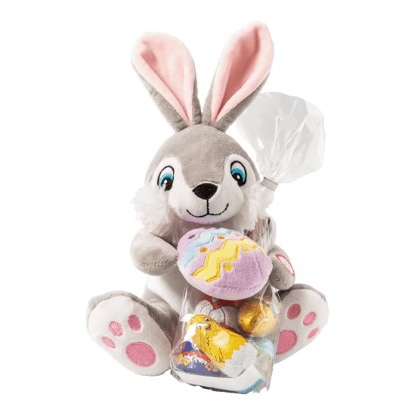 Peluche de Pâques avec chocolat