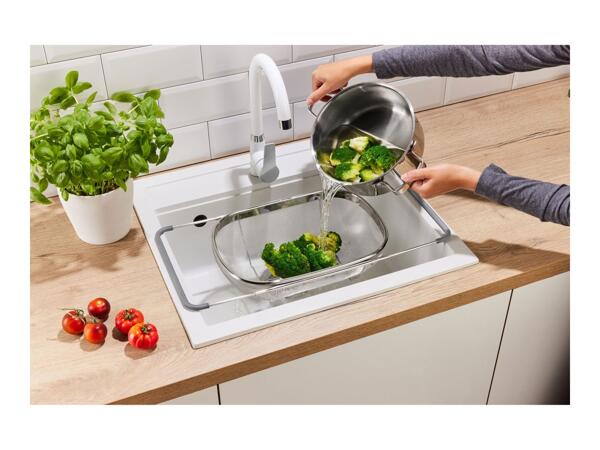 Livarno Home Stainless Steel Sink Sieve
