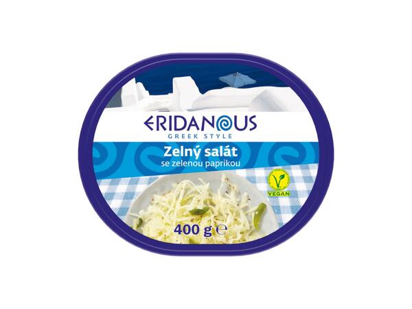 ZELNÝ SALÁT SE ZELENOU PAPRIKOU