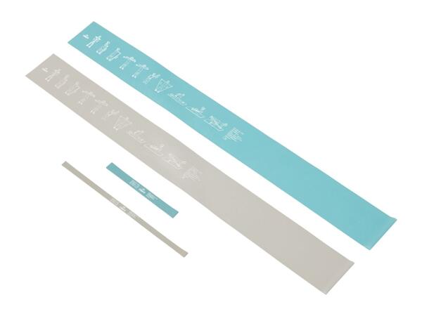 Crivit Resistance Bands - Set of 4 Light to Medium Resistance