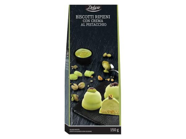 Cookies with Pistachio Cream Filling