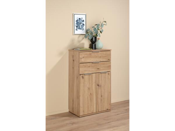 Storage Cabinet 2 Drawers And 2 Doors