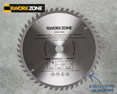 WORKZONE Kreissägeblätter
