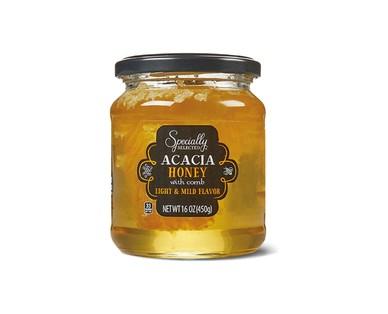 Specially Selected Acacia Honey with Honeycomb