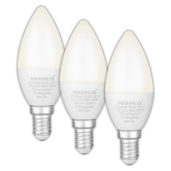 LED-Leuchtmittel 3er-Pack