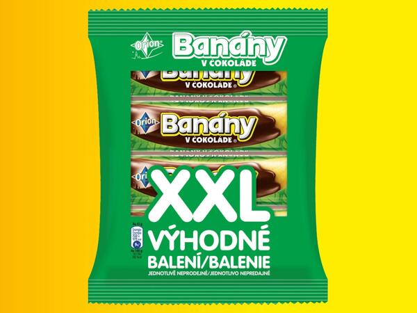 ORION BANÁNY V ČOKOLÁDĚ / LEDOVÉ KAŠTANY / KOFILA