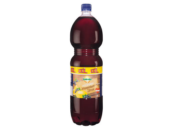 SOLEVITA Fruchtsirup Johannisbeer-Zitrone