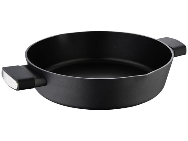 MASTERPRO MĚLKÝ KASTROL S POKLICÍ Z KOVANÉHO HLINÍKU