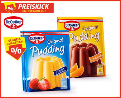DR. OETKER Puddingpulver