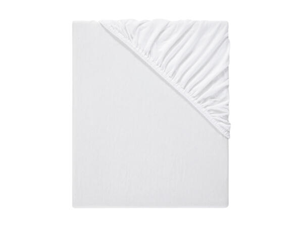 Livarno Home Double Jersey Fitted Sheet