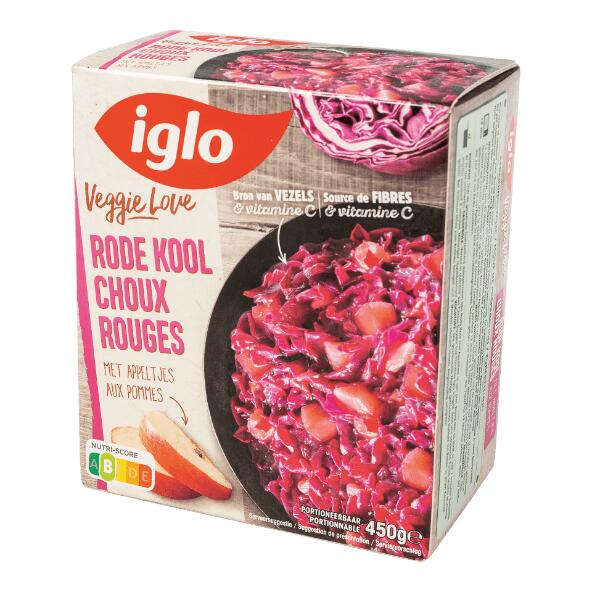 IGLO(R) Rodekool met appeltjes