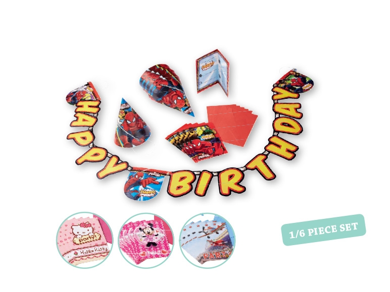 Kids' Character Party Set