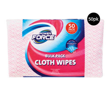 Cloth Wipes Bulk 50pk