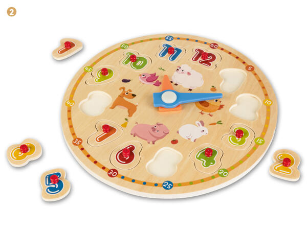 Holz Lern-Puzzle/-Spiel